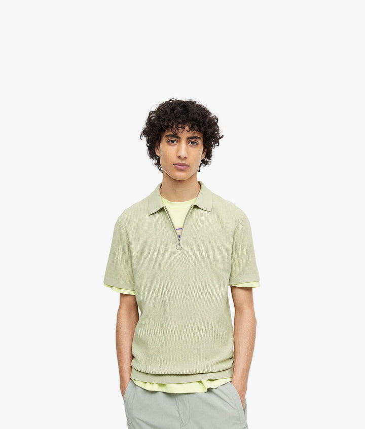 Slim polo shirt